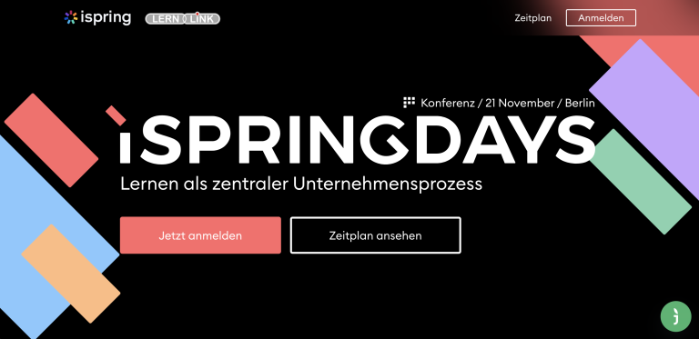 iSpring Day am 21.11.2023 in Berlin